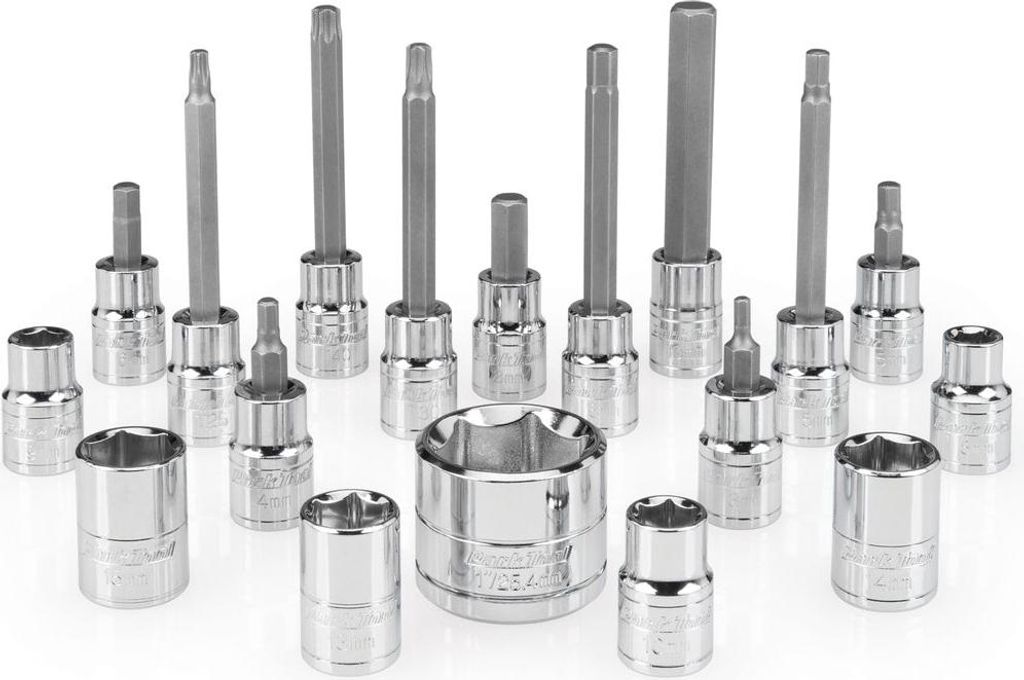 Park Tool SBS-1.2 Socket & Bit Set 3/8" Grün
