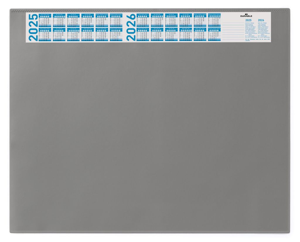 DURABLE Schreibunterlage 650x520 mm, 720410 grau Produktbild 