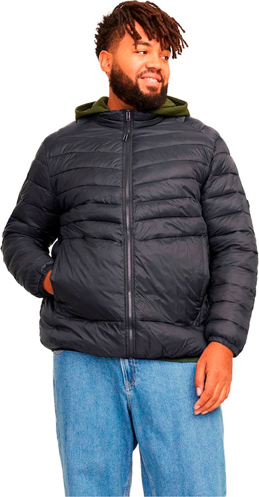 Jack & Jones Sprint Plus Size Daunenjacke Schwarz 4XL Mann Schwarz 4XL