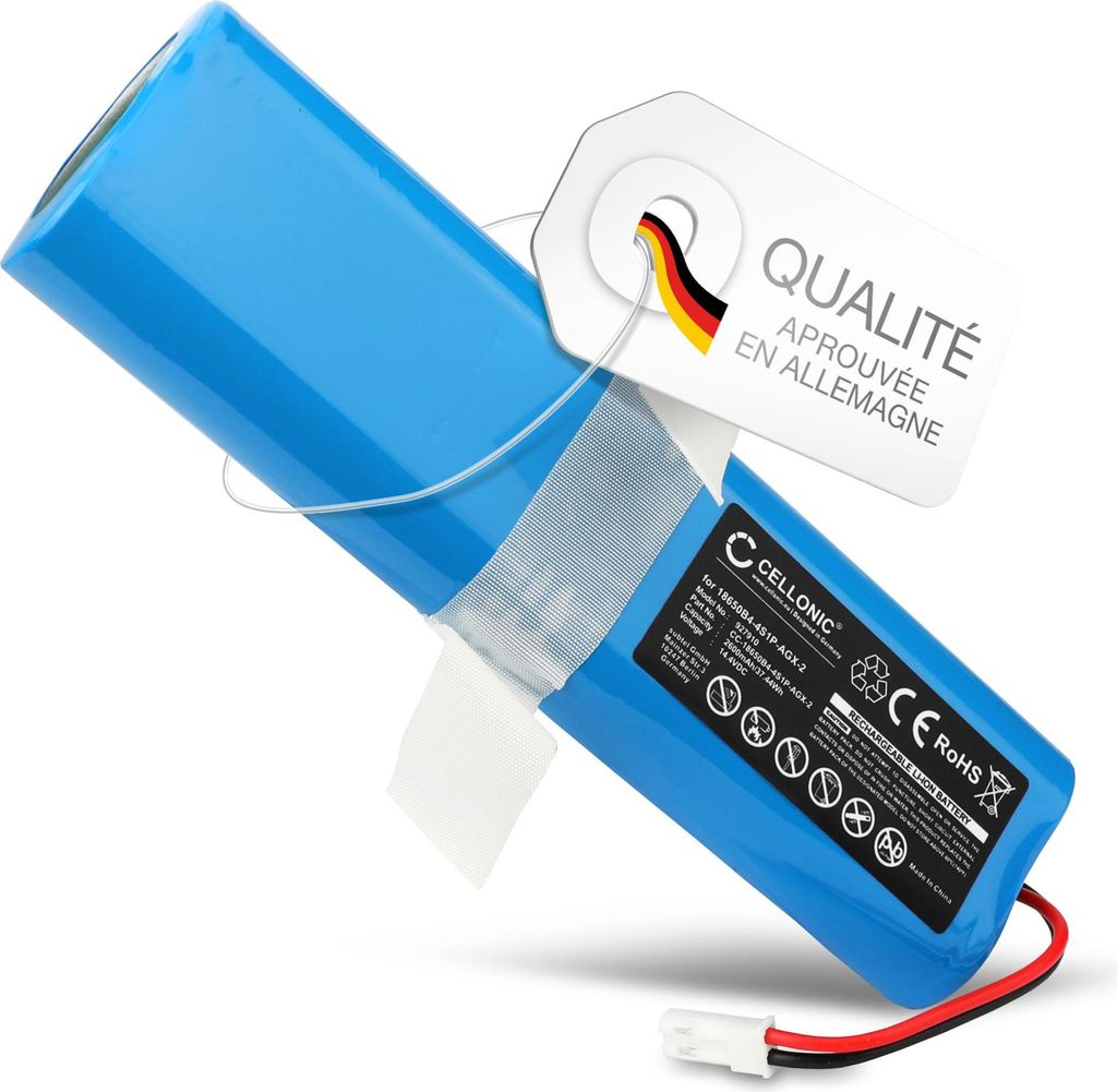 CELLONIC 1x Batterie pour Aspirateur Compatible avec ZACO Image du produit 