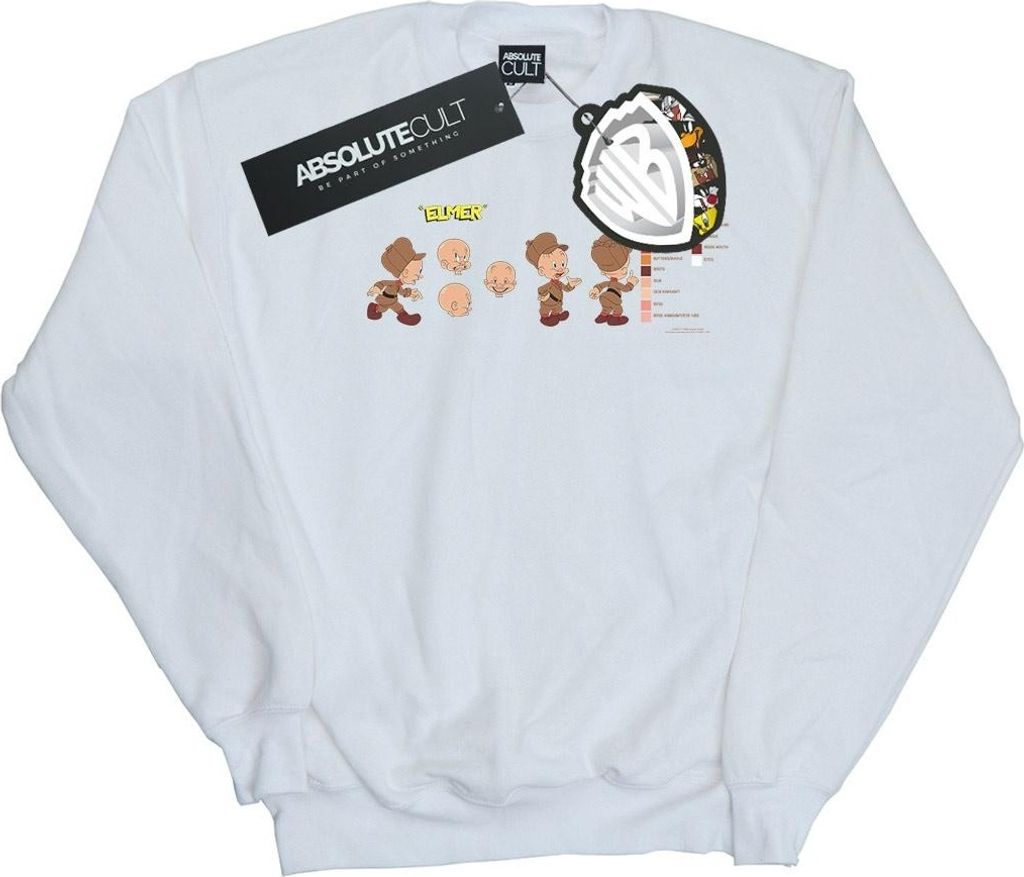 Looney Tunes - Sweatshirt für Herren BI33092 (M) (Weiß)