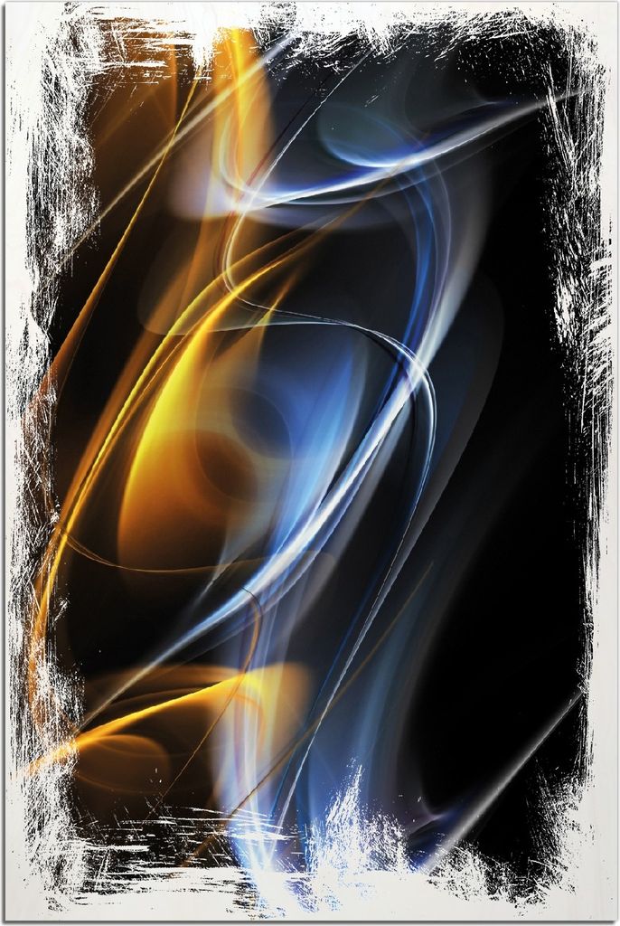 Kunstdrucke Wandbilder Holz in : Brillante Farben, Größe 60 x 90 cm Motiv Abstraktes Design