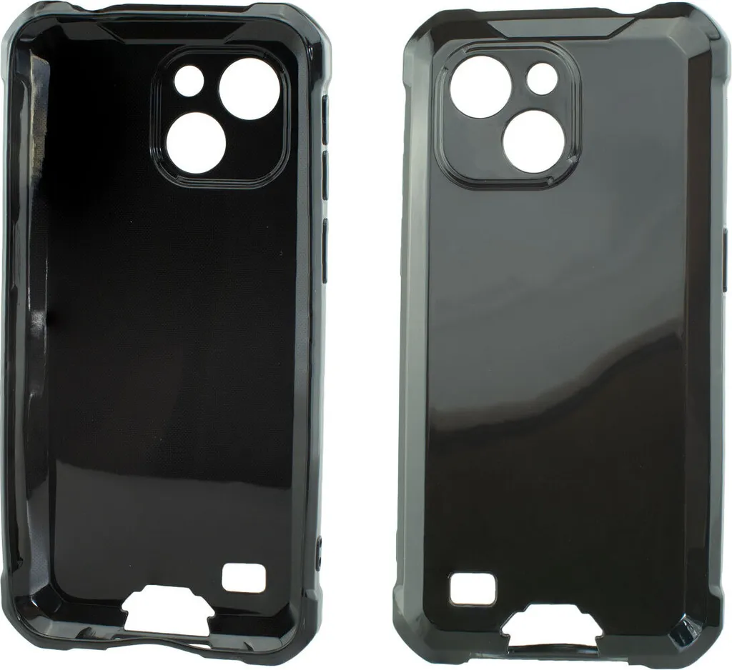 Caseroxx Custodia TPU Oukitel WP20 / WP20 Pro - Protezione Gommata Nera