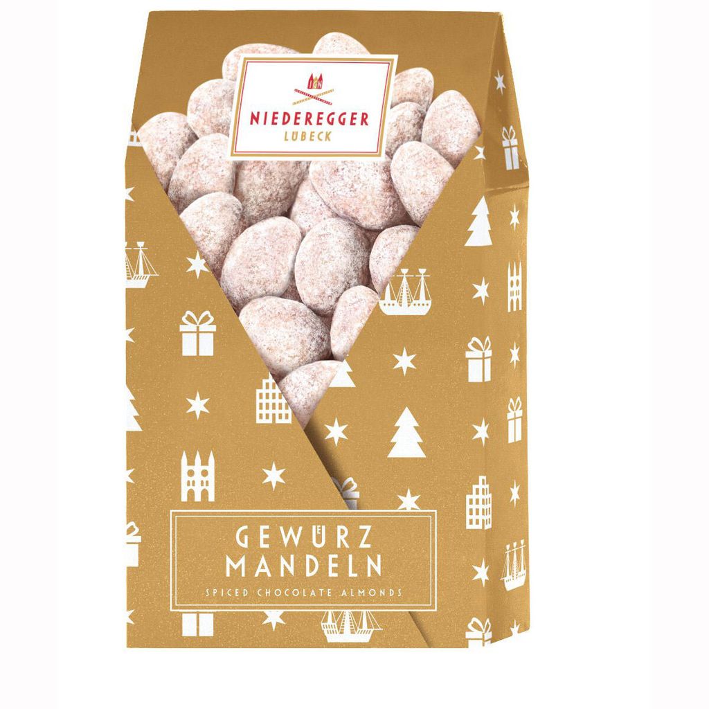 Niederegger Gewürzmandeln würzig kandierte Mandeln mit Produktbild 