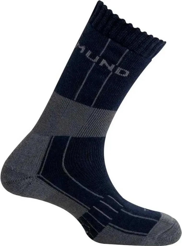 Chaussettes Mund Himalaya bleues anti-ampoules et thermiques taille 38-41