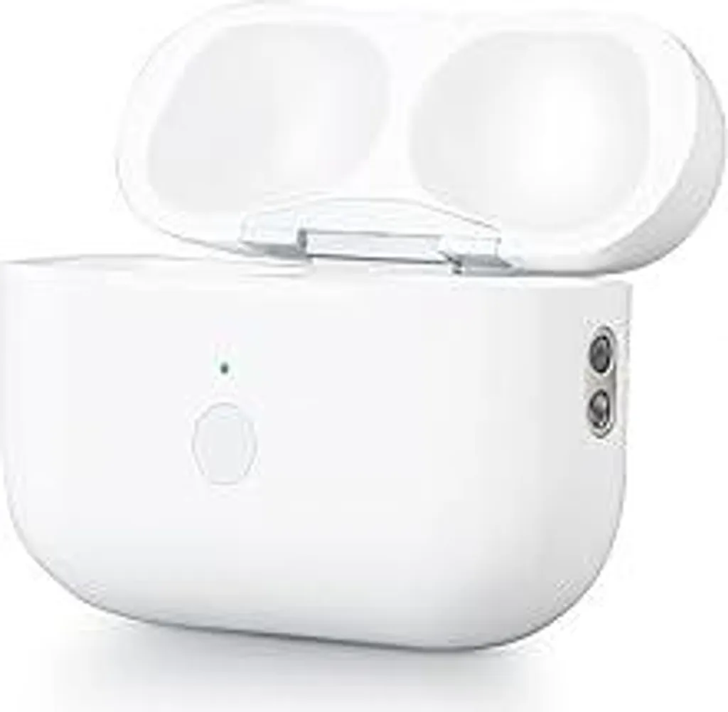 Custodia di ricarica wireless Kenko Back compatibile con AirPods Pro 1a e 2a generazione (bianco (a USB-C))