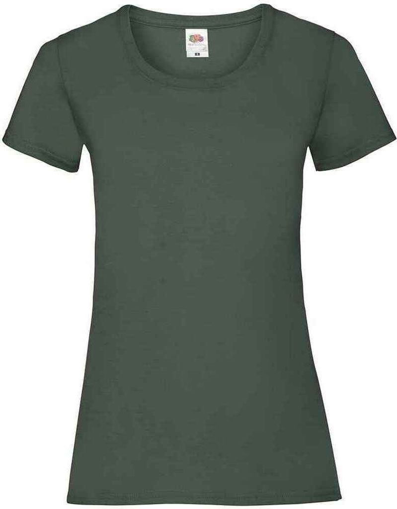 Fruit of the Loom - "Valueweight" T-Shirt für Damen RW9421 (42 DE) (Flaschengrün)