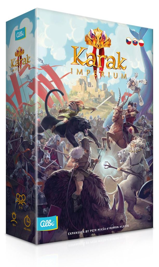 Das Spiel „Karak 2: Das Imperium“ – Erweiterung „Albi“ Produktbild 