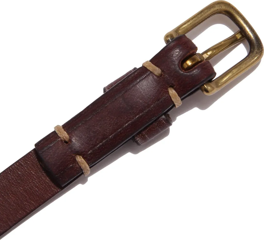 Cintura DSQUARED2 Spotted Leather 1307AB - Vintage Brown Woman Belt