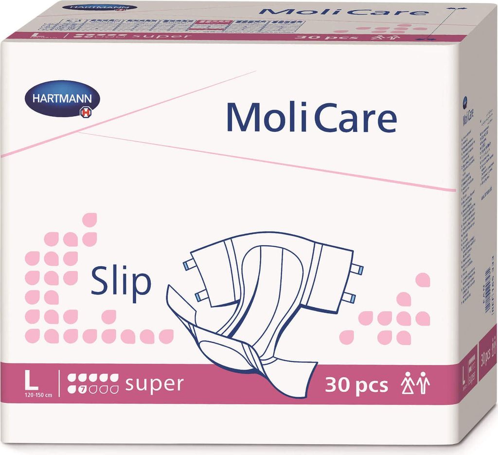 MoliCare® Slip Super Inkontinenz Slip Gr. L – Produktbild 