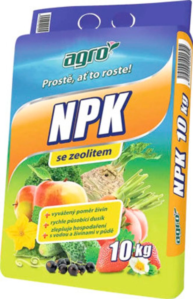 Fertilizante mineral para frutas y verduras, Agro NPK con Imagen del producto 