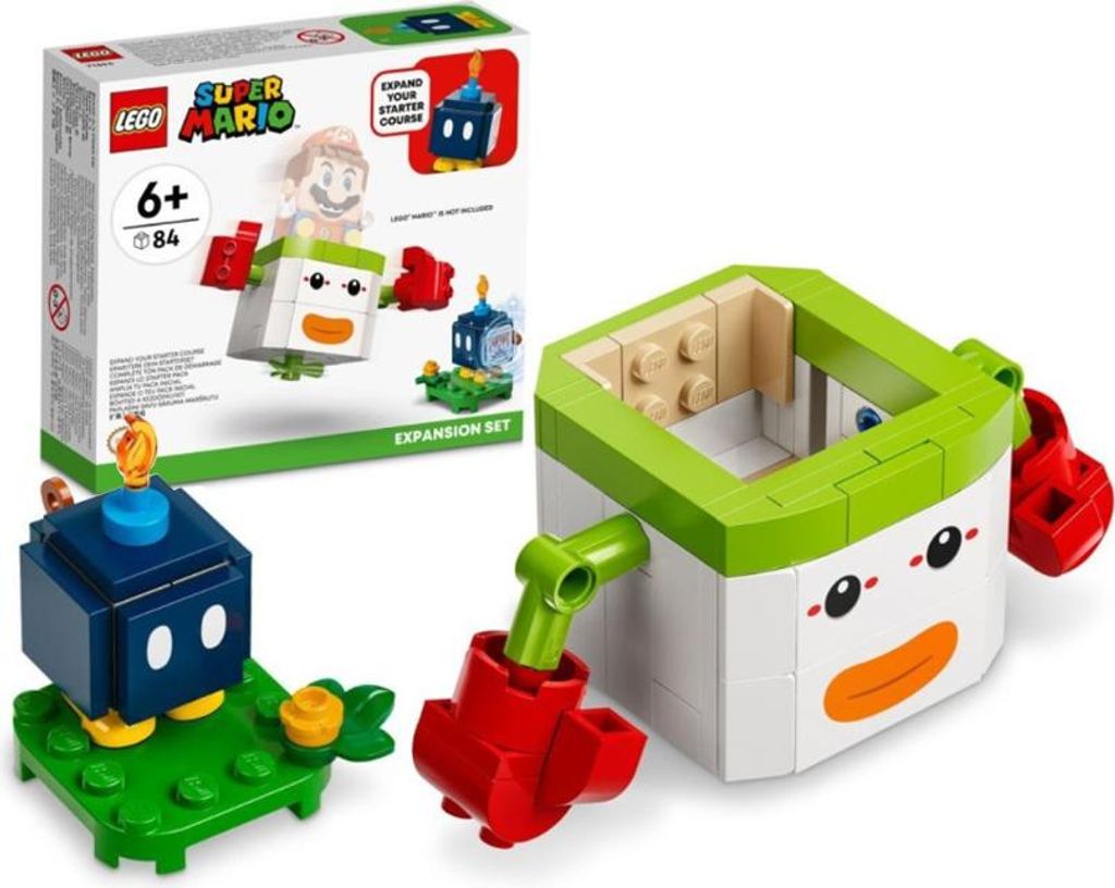 LEGO® Super Mario™ 71396 Bowser Jr. e l'auto del clown - Immagine del prodotto 