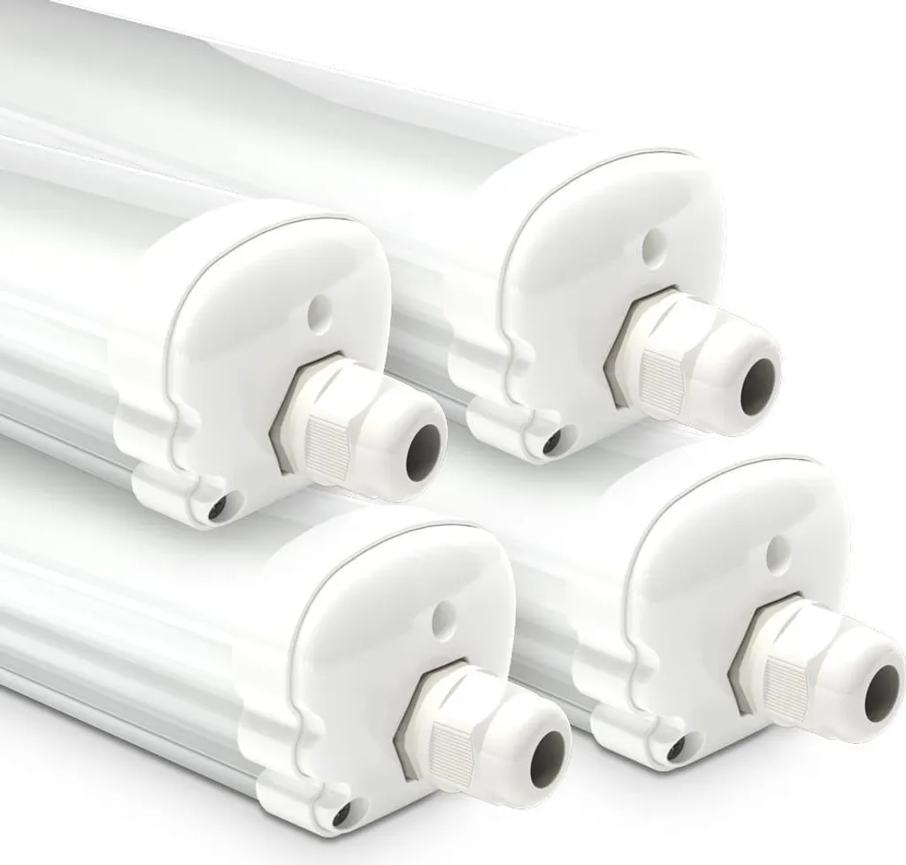 Éclairage LED Garage et Sous-sol 120 cm Réglette Étanche 36W 4000K