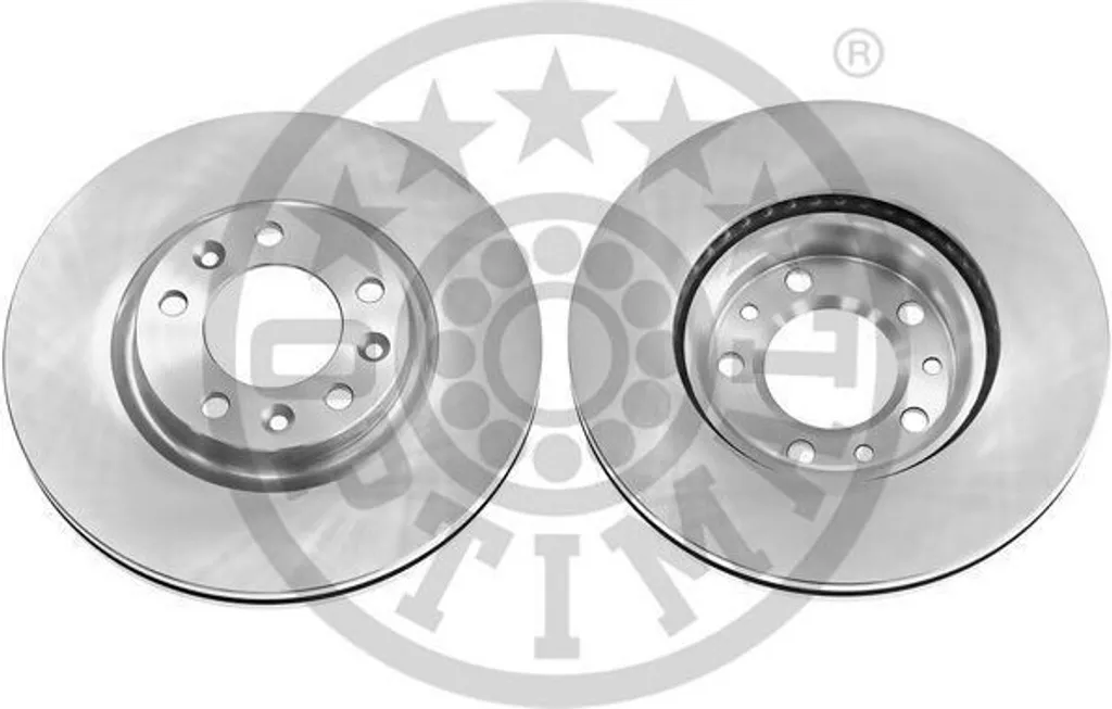 2x Disques de frein avant Optimal BS-8676HC pour Peugeot 508 SW I (8E_)