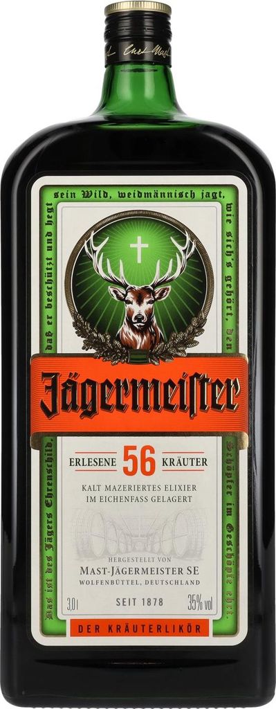 Jägermeister 35% (1x3,0l bottiglia) Immagine del prodotto 