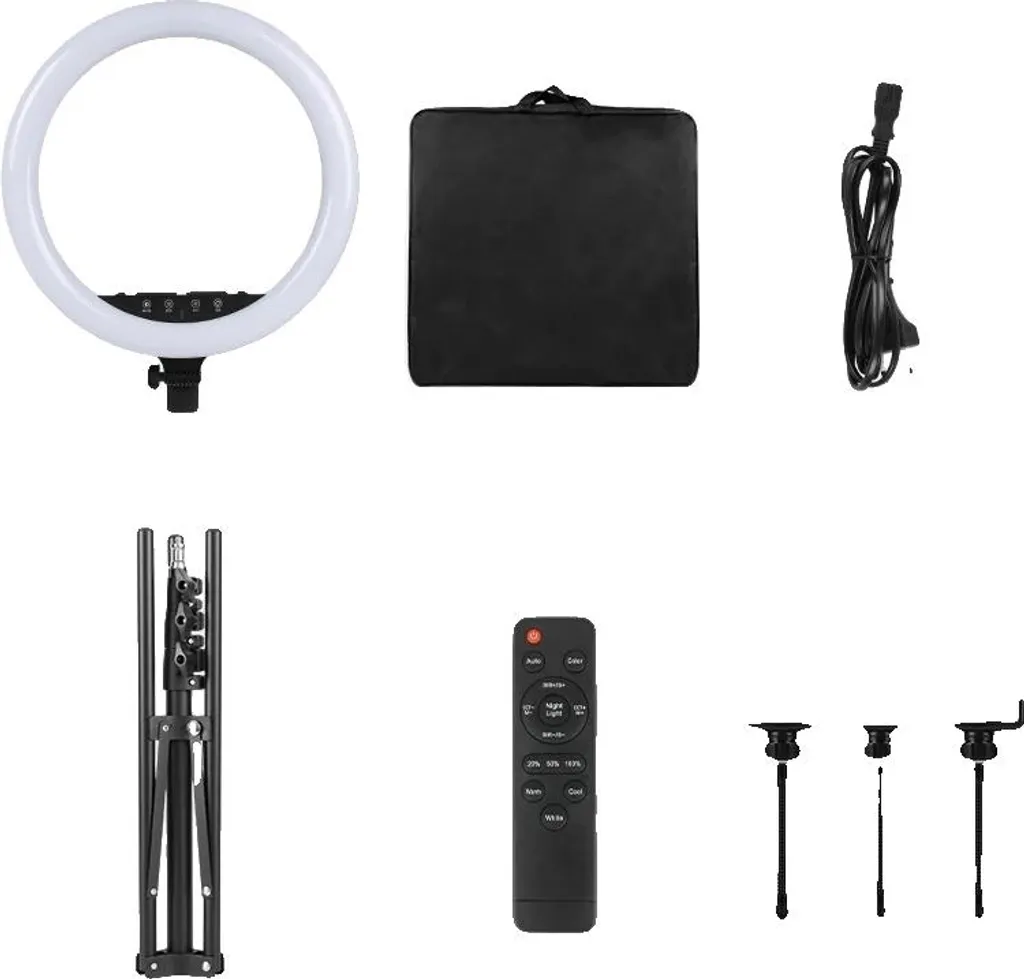 Luce Anulare LED Economica e Potente con Treppiede per Casa