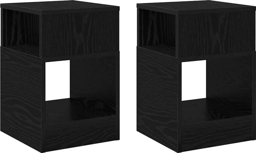 SYFAX™ Tavolino Set 2 Rovere Nero - Analisi Tecnica Legno Multistrato