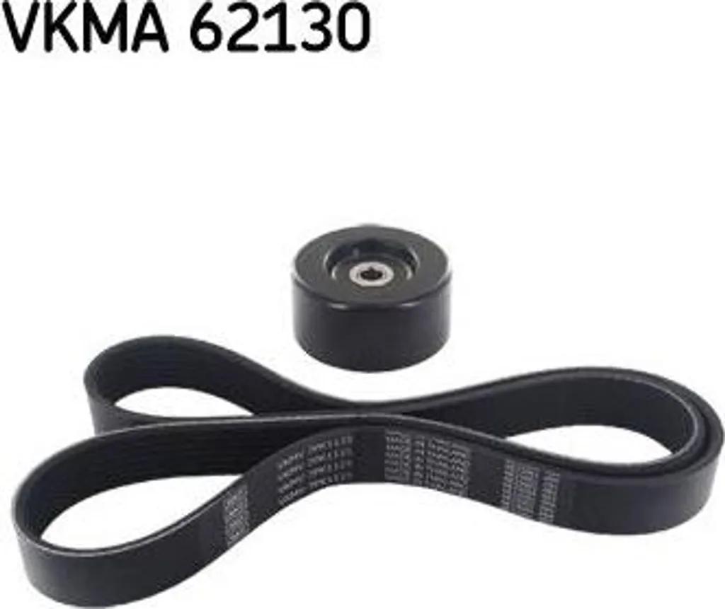 Courroie crantée SKF VKMA 62130 haute résistance pour Juke 1.6