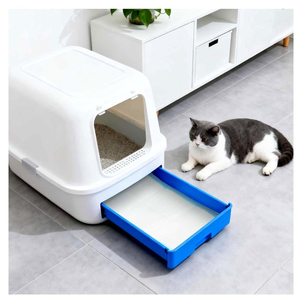 Katzen-Trainingspads, Einwegvliesstoff, Rechteckig, Innen-Training, Geruchskontrolle