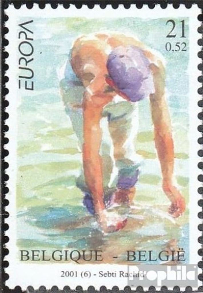 Briefmarken Belgien 2001 Mi 3039 (kompl.Ausg.) postfrisch Wasser