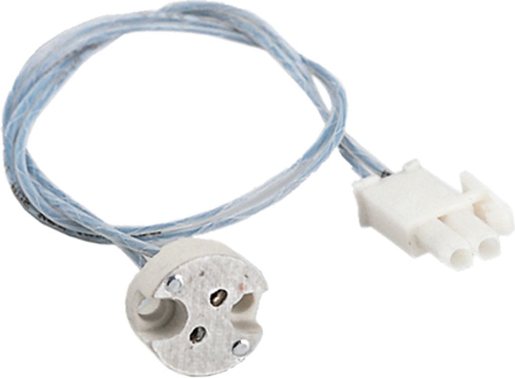 Niedervolt-Fassung GU5.3 mit AMP-Stecker