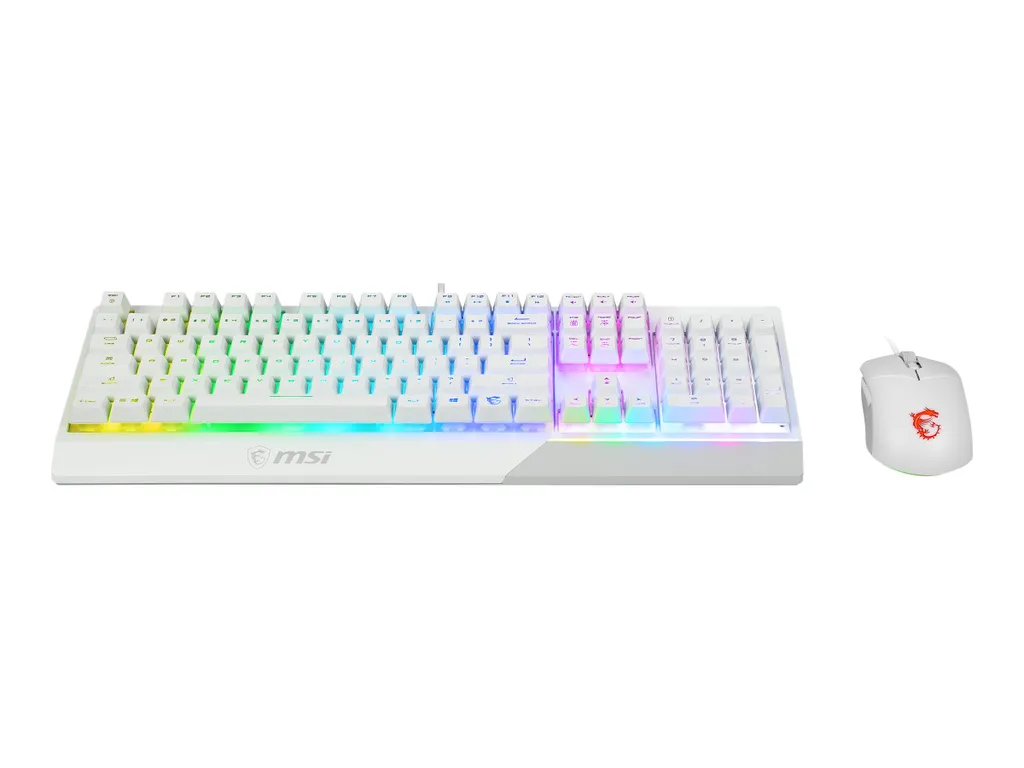 Pack Clavier Souris Gaming MSI Vigor GK30 Combo avec Rétroéclairage