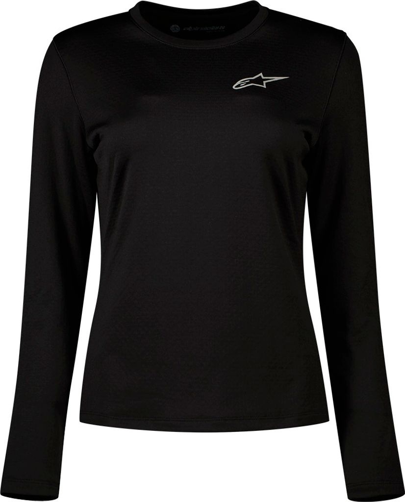 Alpinestars Bicycle A-dura Termic Langarm-trikot Schwarz M Frau Schwarz M