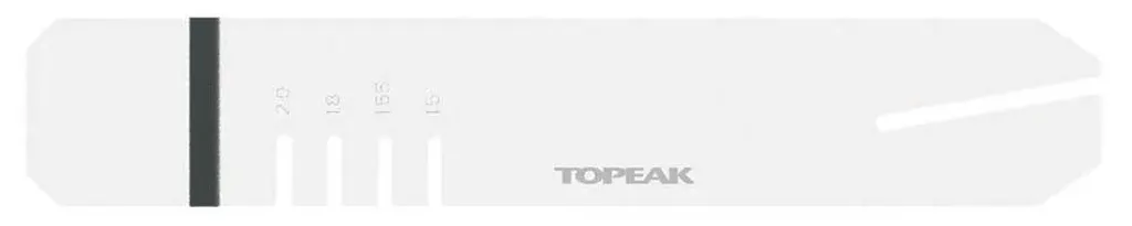 Topeak TPS-SP53 Écarteur de Pistons et Jauge d'Usure Disque de Frein