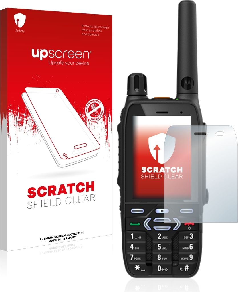 upscreen Schutzfolie für Motorola MXP600 Displayschutz Displayschutzfolie Folie Klar Transparent