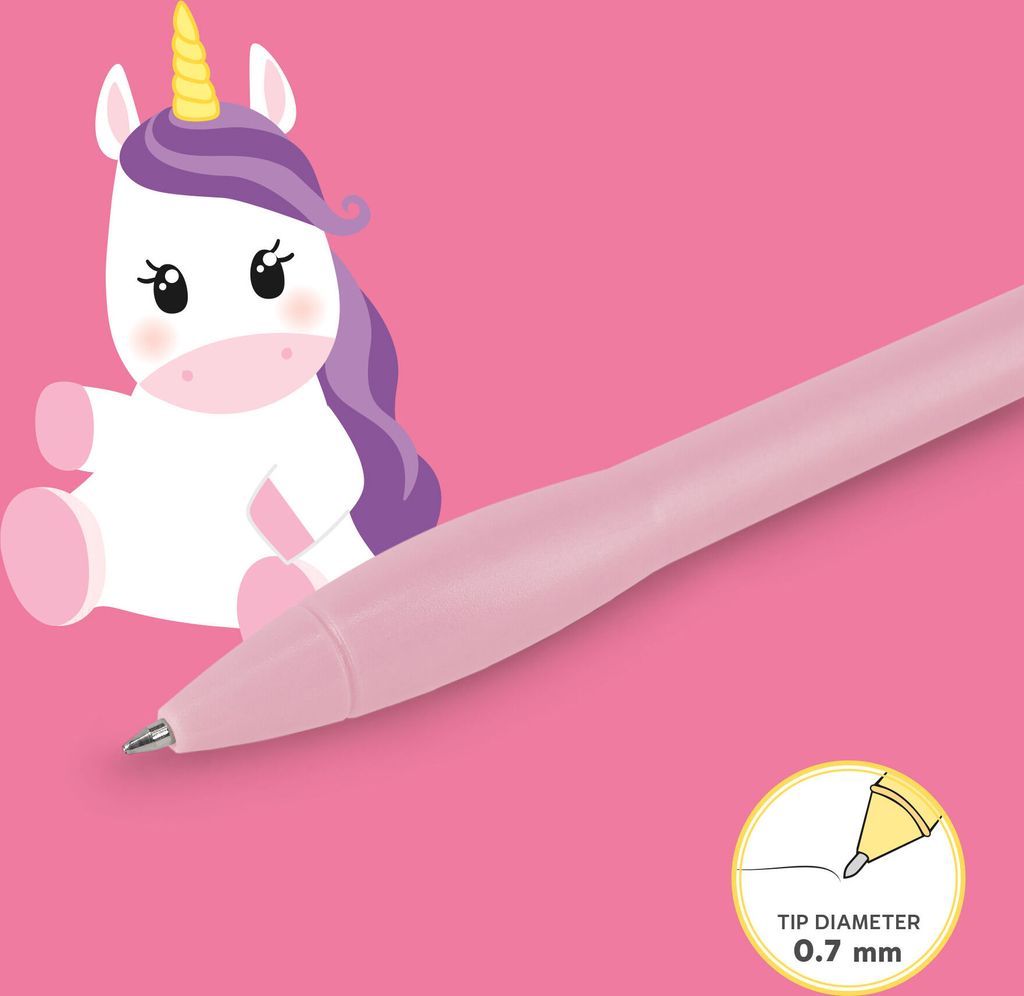 Legami - Stylo à Bille 2 Couleurs - Motif Alice Pas Cher | Bureau Vallée