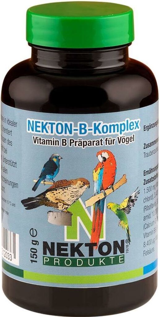 Nekton B-Komplex - B-Vitamine Für Alle Vogelarten 150G Produktbild 