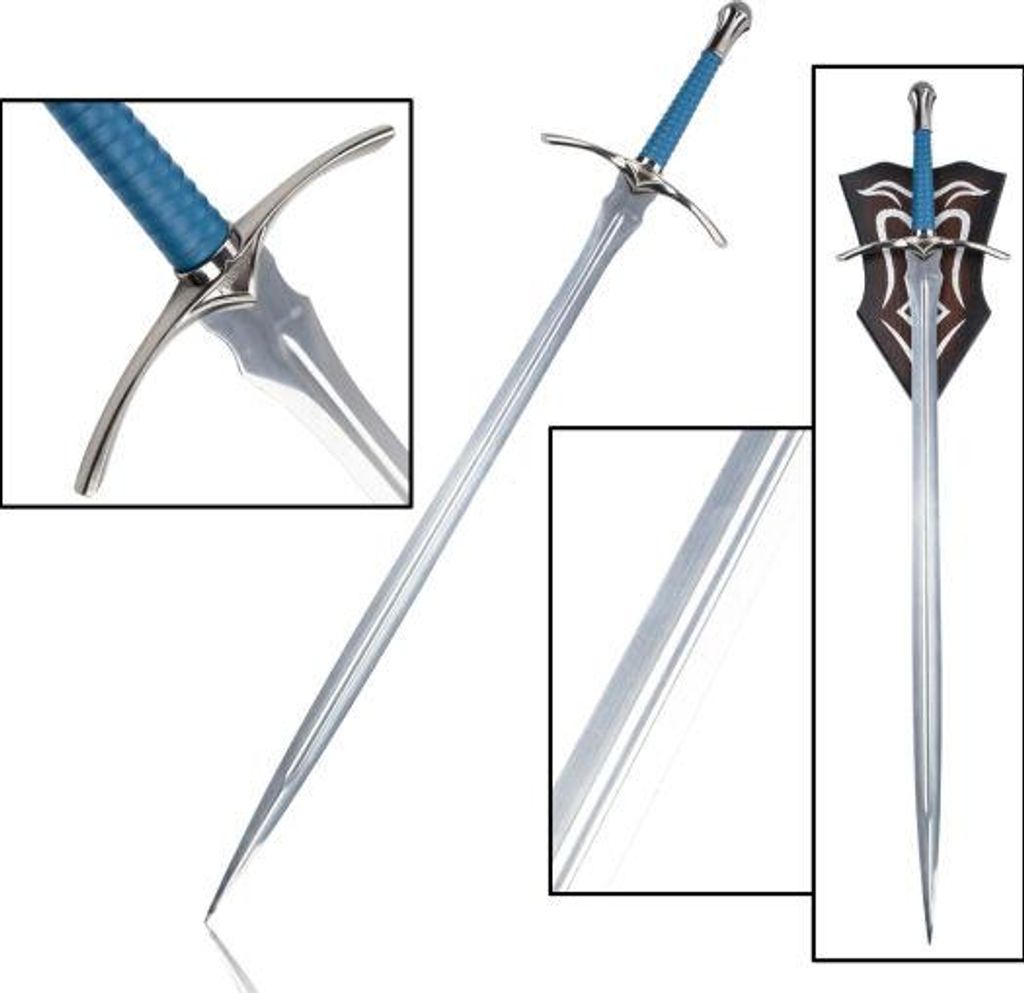 Miecz Gandalf Glamdring inspirowany filmem Hobbit, ostrze Zdjęcie produktu 