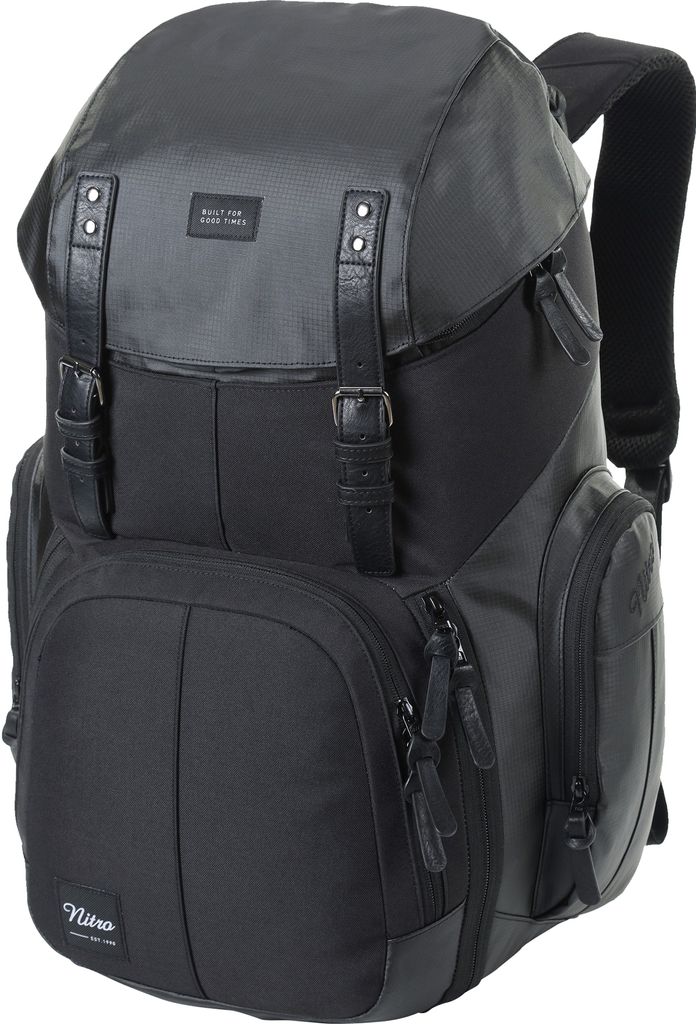 Nitro Rucksack WEEKENDER, Größe:ONESIZE, Farben:tough black Produktbild 