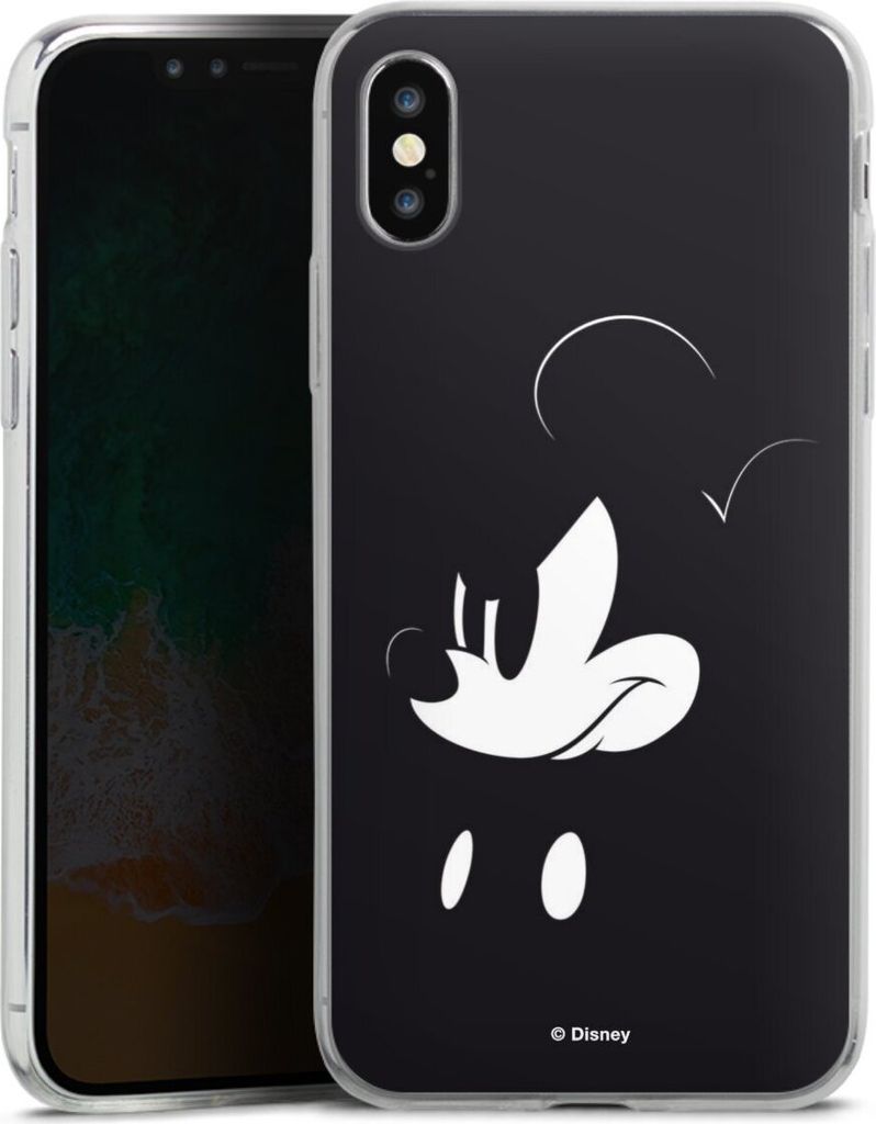 DeinDesign Slim Hülle für Apple iPhone X Silikon Case Ultra Dünn Handyhülle Disney Mickey Mouse Offizielles Lizenzprodukt