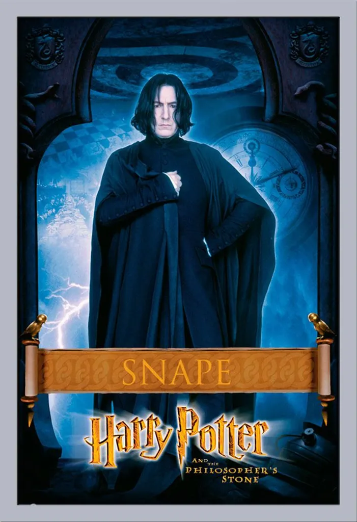 Offerta Poster Harry Potter Piton + Cornice Shinsuke Argento MDF