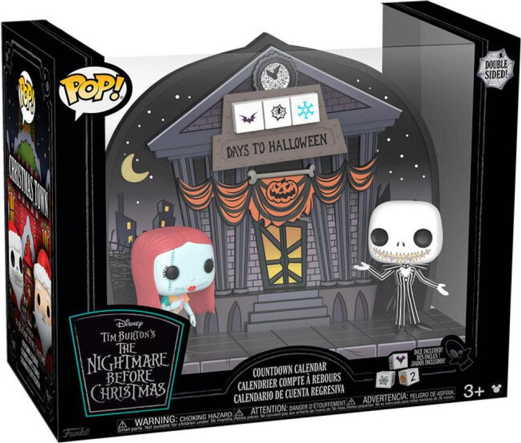 The Nightmare Before Christmas Dual-Sided Countdown Calendar