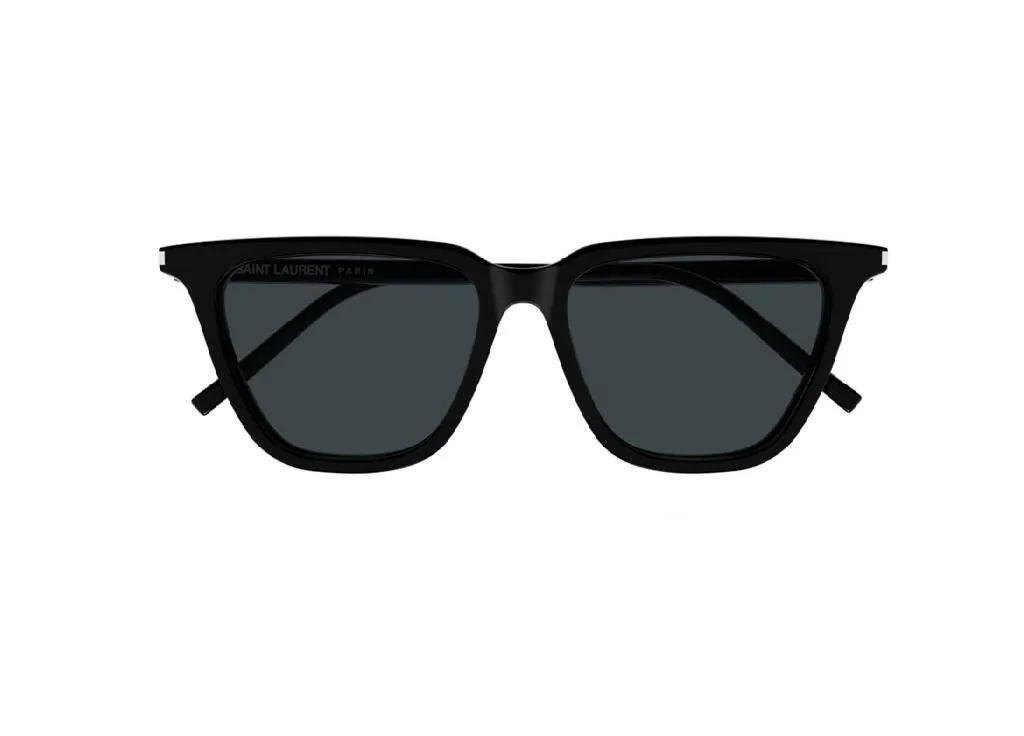 Lunettes de soleil Saint Laurent SL 889 SULPICE THIN 001 Acétate Noir