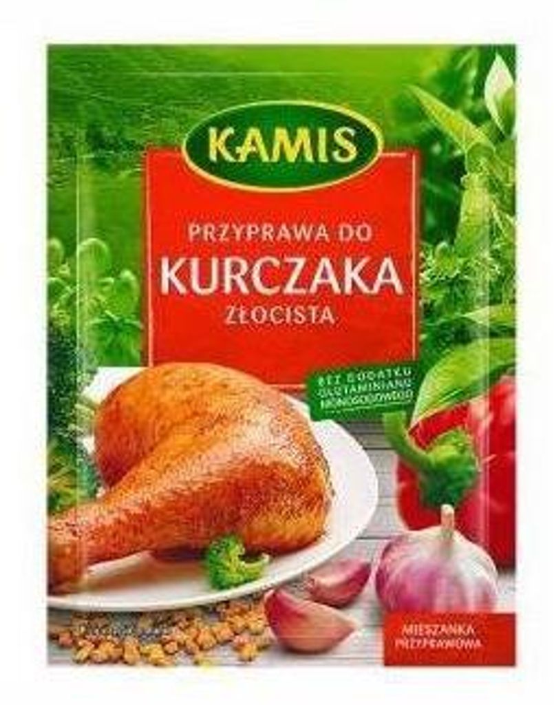 Kamis Gewürzmischung für Hähnchen, goldgelb, 20 g Produktbild 