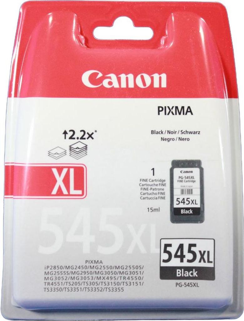 Canon PG-545XLEncre noire 8286B004 -A Image du produit 