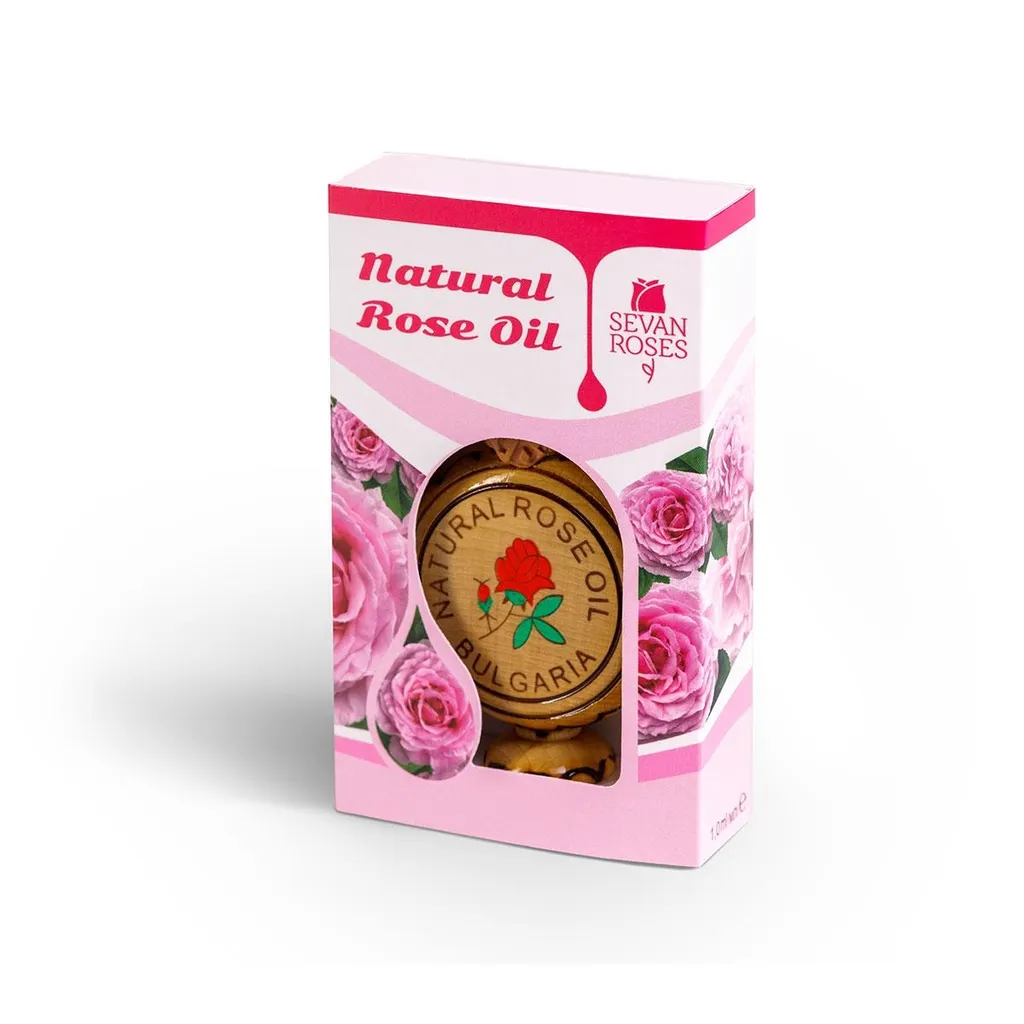 Olio di Rosa Naturale Bulgara 1ml - Essenza Pura Damascena Miller