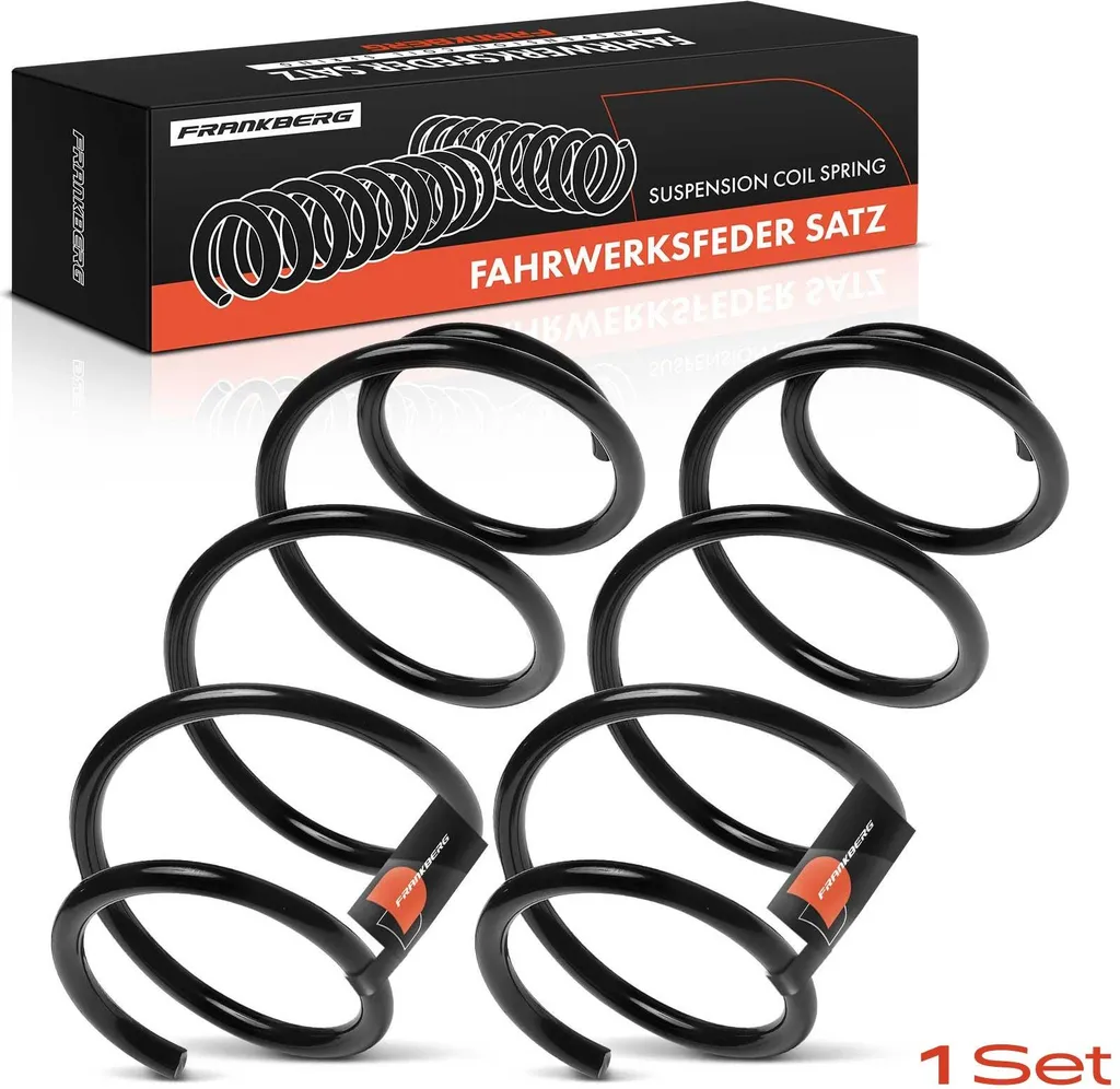 Paire de Ressorts de Suspension Avant Renforcés pour Skoda Octavia III