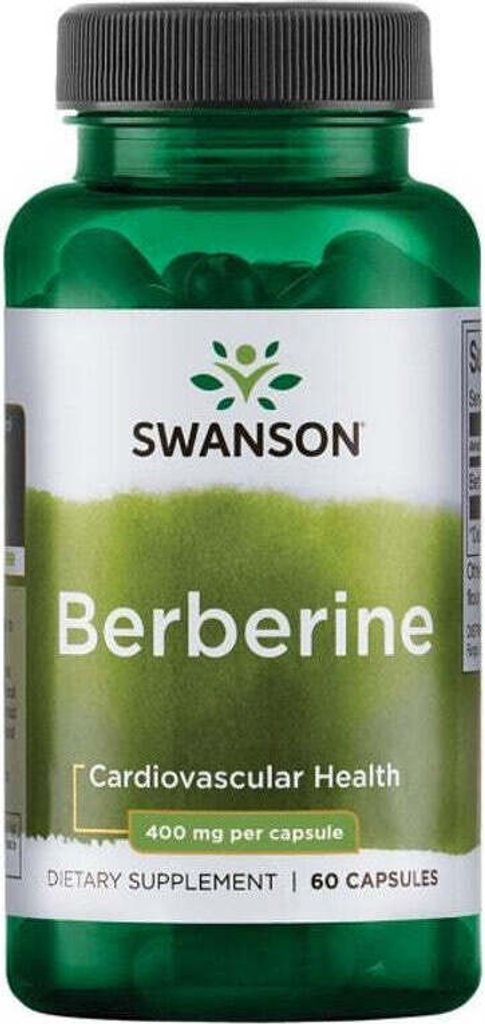 Berberin 400 mg 60 Kapseln Swanson Health Products Produktbild 