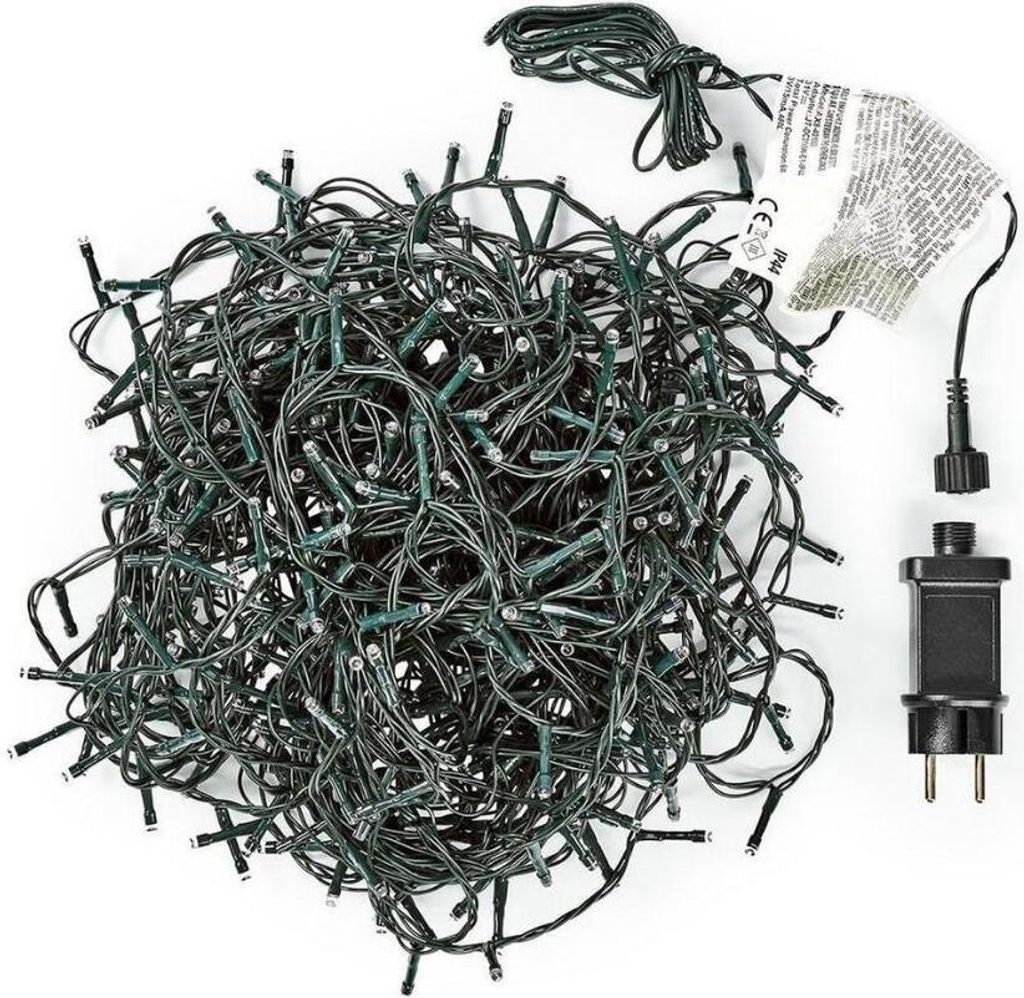 Nedis AX8401030, Guirnalda de luces, Verde, Blanco, Imagen del producto 