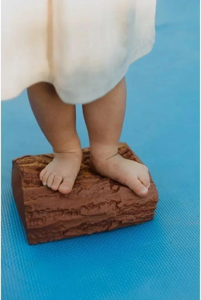 Parcours sensoriel MUFFIK Tronc d'arbre pour exercices de proprioception - 6