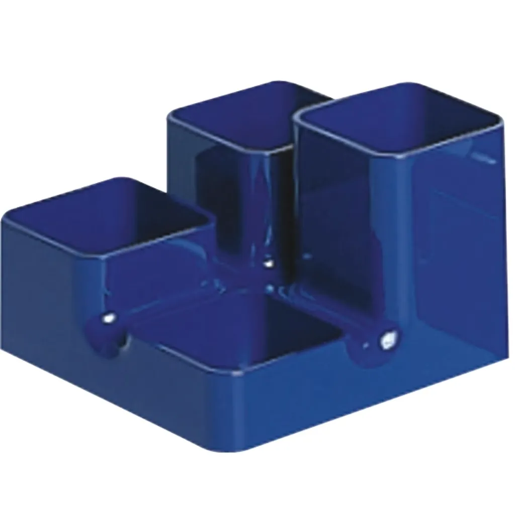 Organiseur de documents arlac® 23424 bleu royal à compartiments rigides - 4