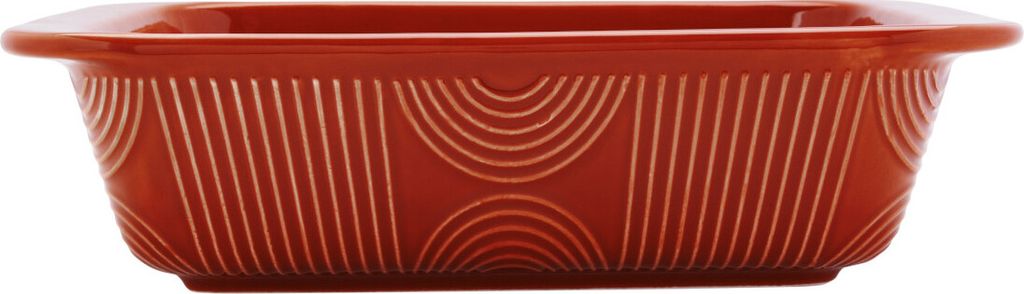 ARC Auflaufform 25 x 25 x 7,5 cm, Terracotta, Keramik, in Geschenkbox