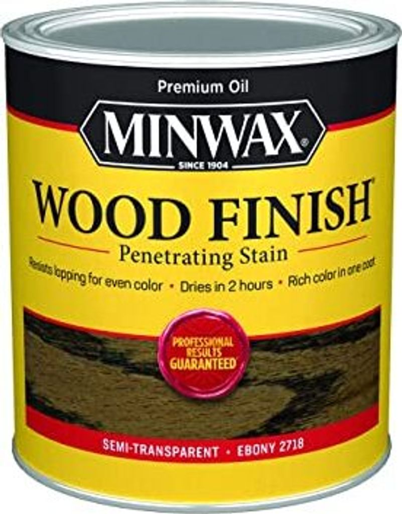 Ölbeize für Holz MINWAX Wood Finish 236 ml EBONY – innen, schnelltrocknend 236ml EBONY