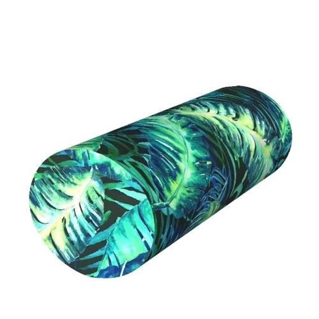 Bertoni Thermoelastisches Anatomisches Rollenkissen, Ideal für die Gesundheit der Wirbelsäule, Komfort und Design Calipso Ø25x60 cm