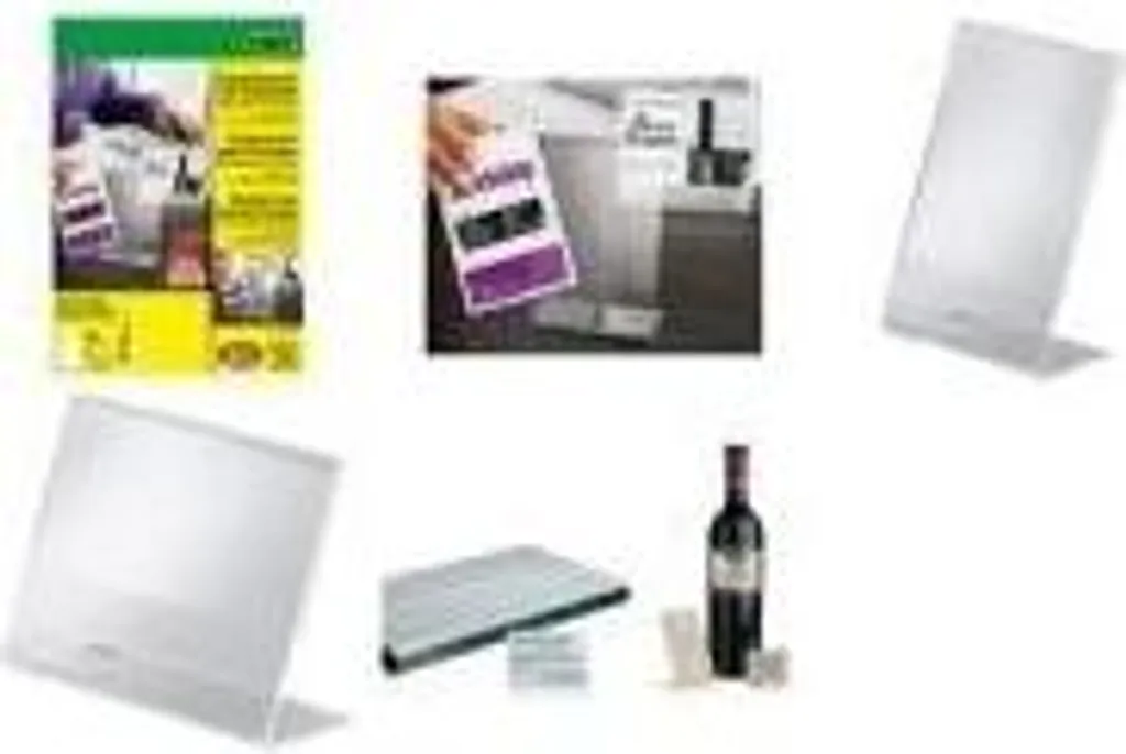 Supporto Informazioni SIGEL PA105 A9 - Espositore Tecnico da Tavolo - 2