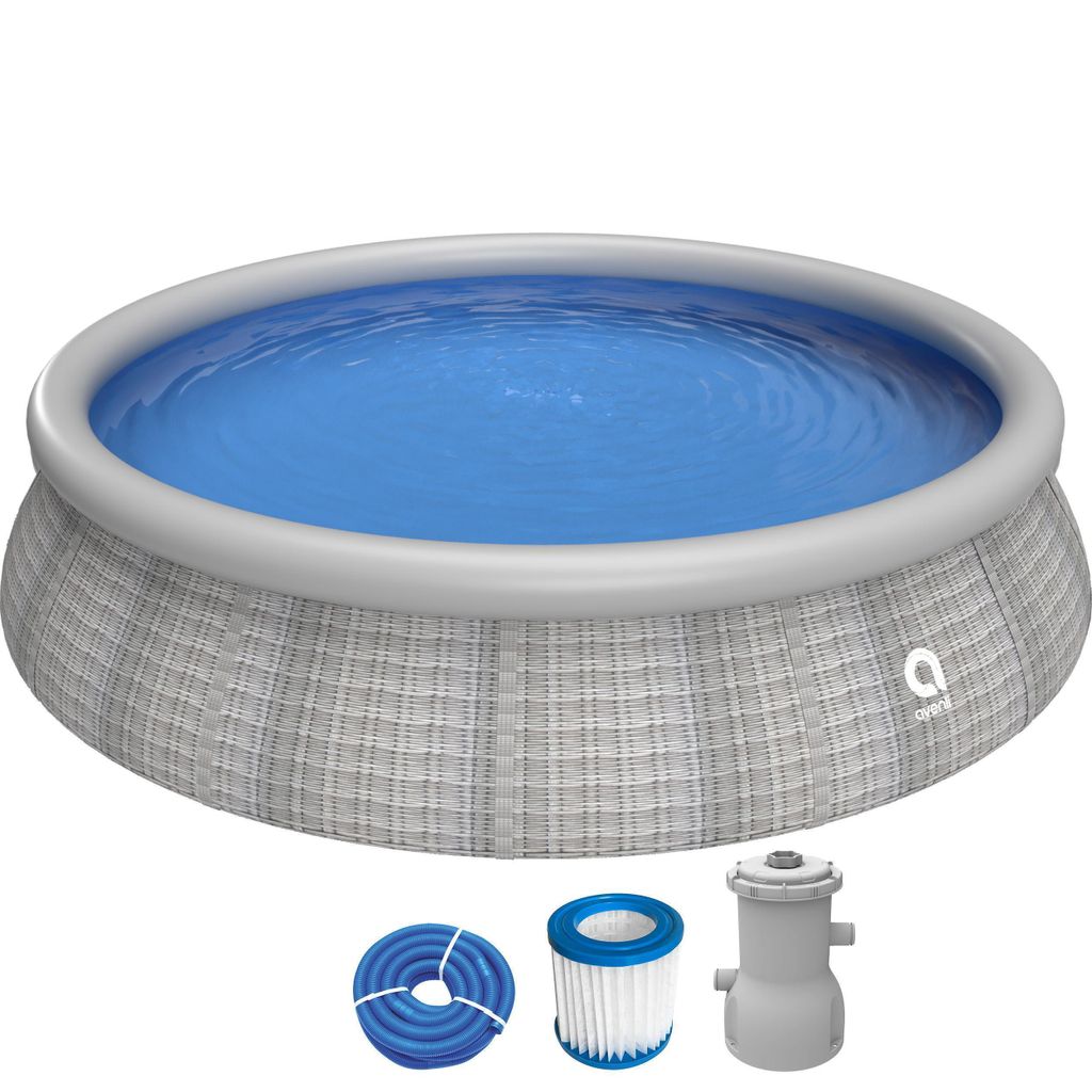 Avenli® Prompt Set™ Ø 396x84cm Pool Set, mit Filterpumpe, Produktbild 